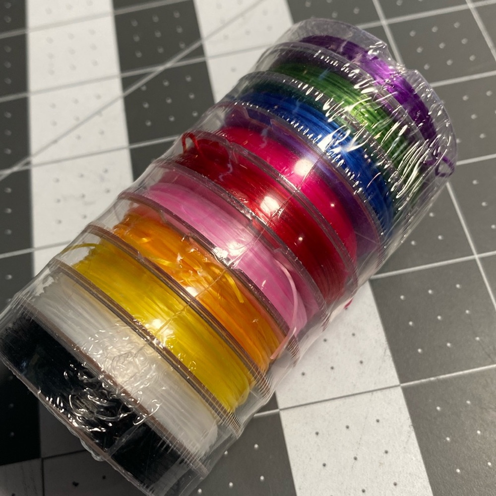 10 Pack: Stretch String - Jewelry Making